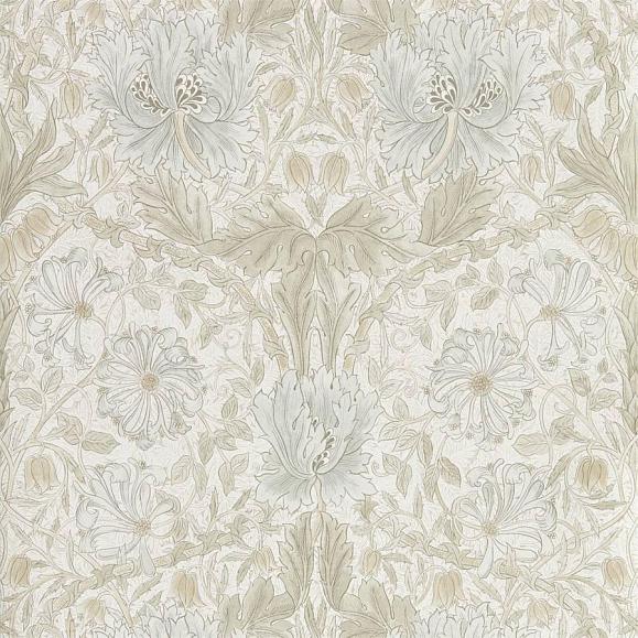 Обои Morris Pure Morris North Honeysuckle & Tulip 216526